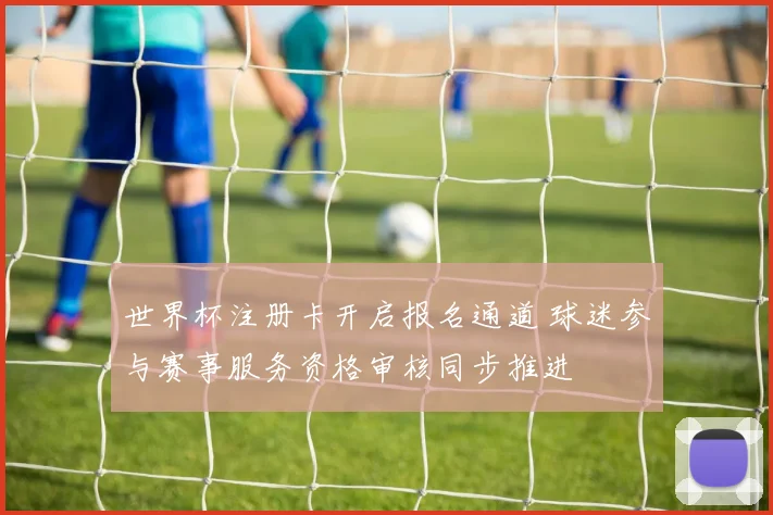 世界杯注册卡开启报名通道 球迷参与赛事服务资格审核同步推进